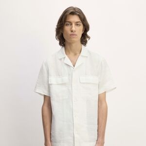 EVERLANE The Relaxed Short Sleeve Linen Shirt
